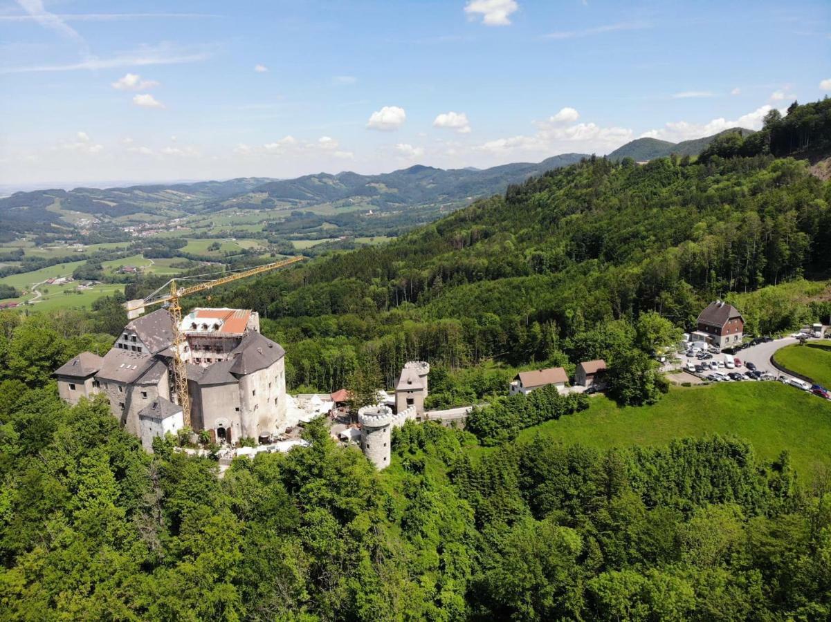 Hotel Burg Plankenstein Texing Esterno foto