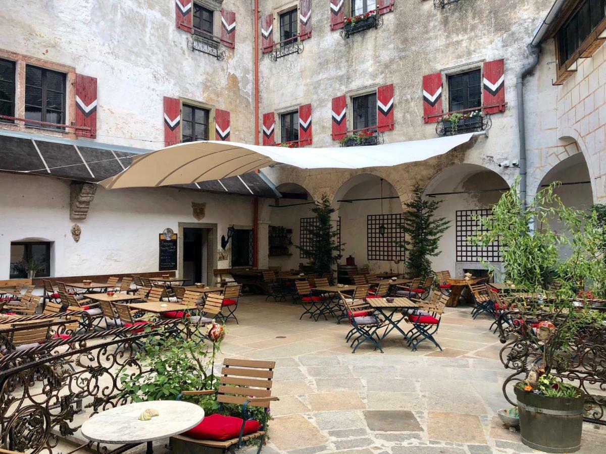 Hotel Burg Plankenstein Texing Esterno foto
