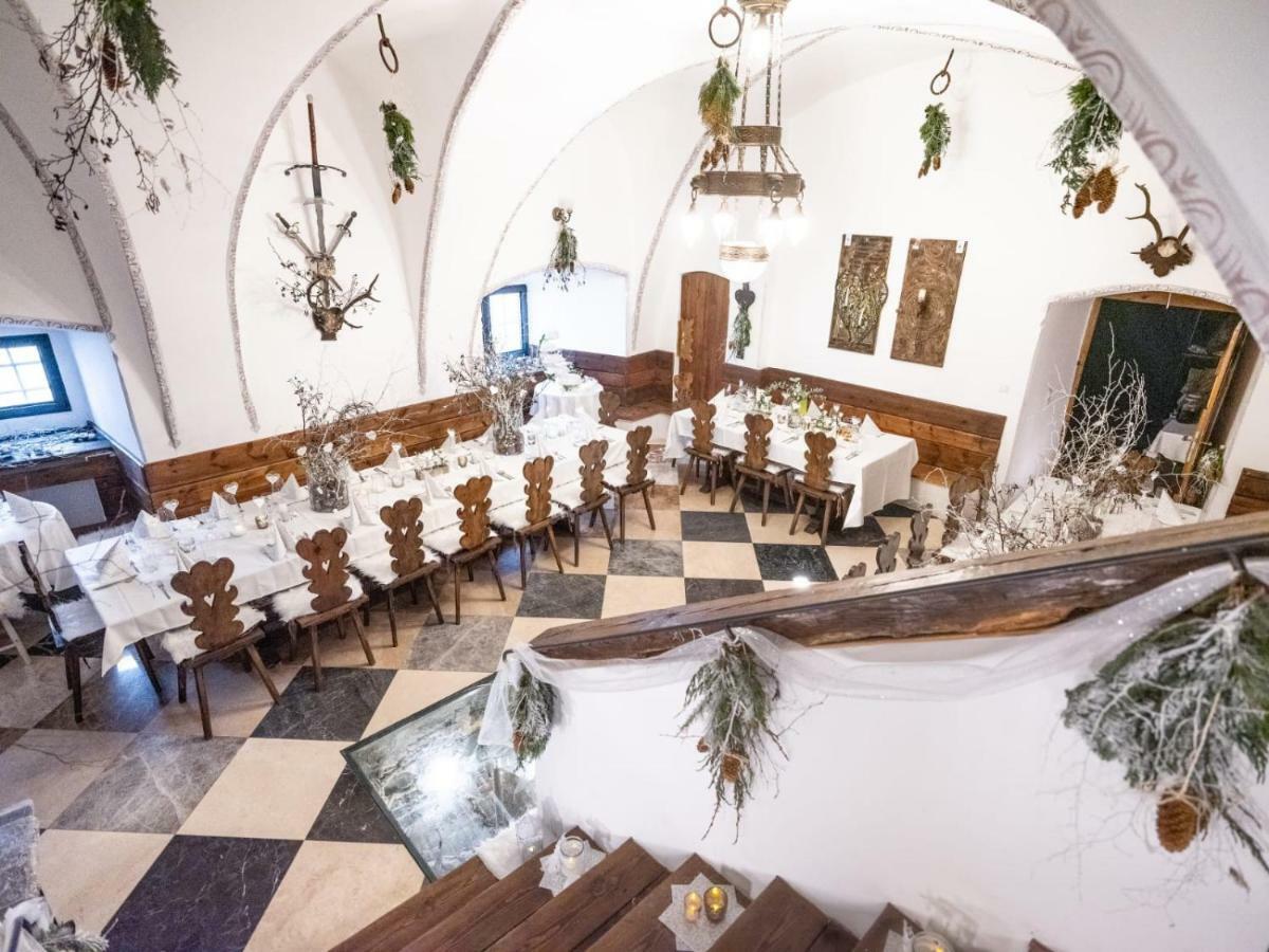 Hotel Burg Plankenstein Texing Esterno foto